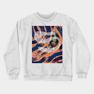 sleeping Crewneck Sweatshirt